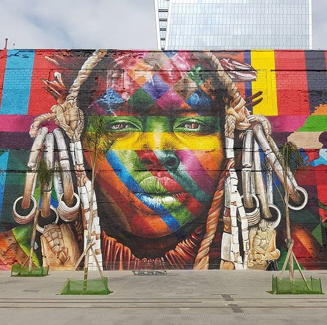 HubStreetArt's tweet photo. Rio de Janeiro #streetart #art by Kobra https://t.co/v75sJEBXXD