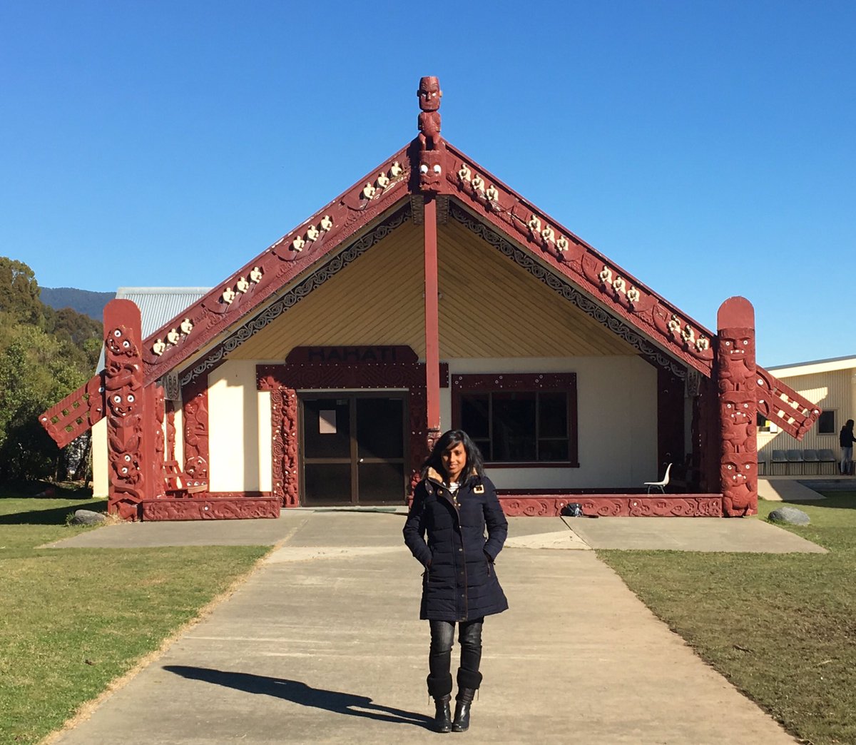 Feeling privileged to be invited to the Whakatu Marea for an amazing induction into Maori culture <a href="/AirNZCareers/">Air NZ Careers</a>