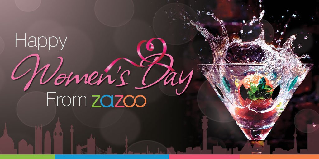 ZAZOO_Limited's tweet photo. Happy Women's Day, ladies! We hope your public holiday is as much of a blast as our cocktail-making was. https://t.co/QsgnygtJti