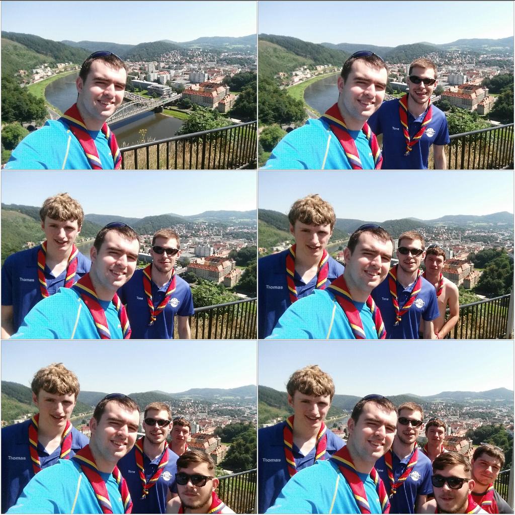 scouting_dan's tweet image. Day 7 challenge: take the best composed team selfie!