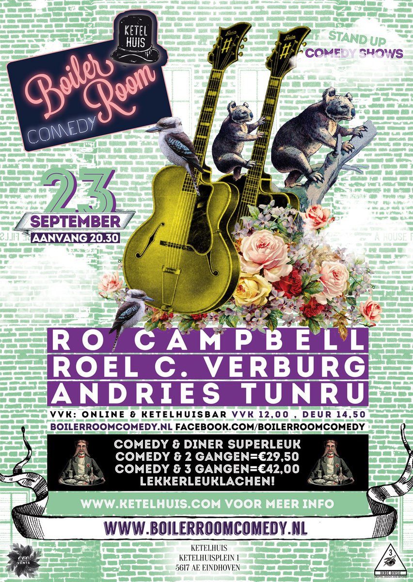 BoilerRoomCC040's tweet image. De comedyclub van Strijp-S! @volg_StrijpS @Ketelhuis_StrpS @ROELCVERBURG #Eindhoven #comedy #lachen