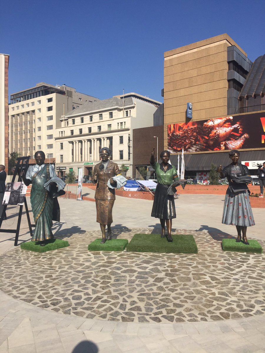 KaldenOngmu's tweet photo. #WomensDay The veterans- Rahima Moosa, Helen Joseph, Lilian Ngoyi, Sophie Du Bruyn @ANN7tv https://t.co/xyi6yDCQ4p