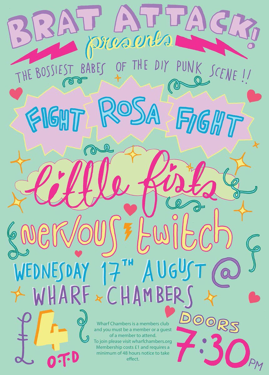 Our Kate is putting this on NEXT WEEK! Come down to <a href="/WharfChambersCC/">Wharf Chambers</a> and boogie on down