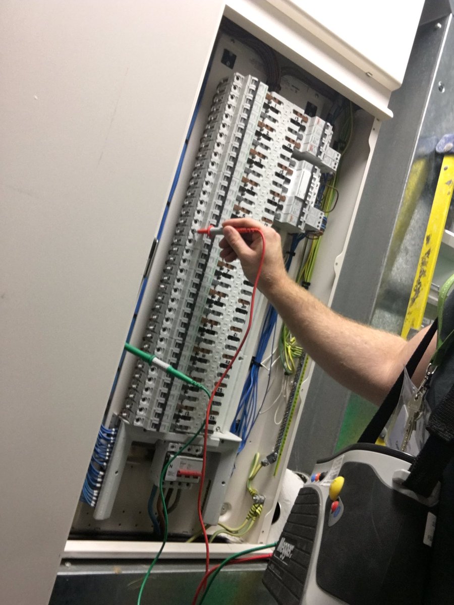 TempaSolutions's tweet photo. We're on a testing &amp; inspection job today. Are your electrics tested &amp; safe? Call today &amp; arrange a site inspection https://t.co/OqOWMuE3Az