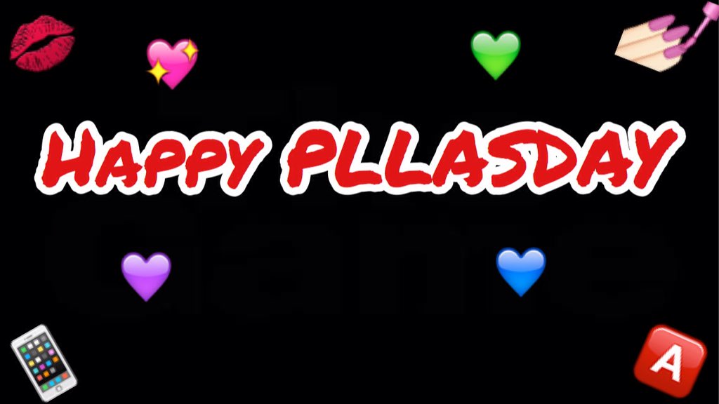 townsofrosewood's tweet photo. #HappyPLLASDAY โค๏ธ๐๐ฑ๐ป https://t.co/MrG0f9pLhn