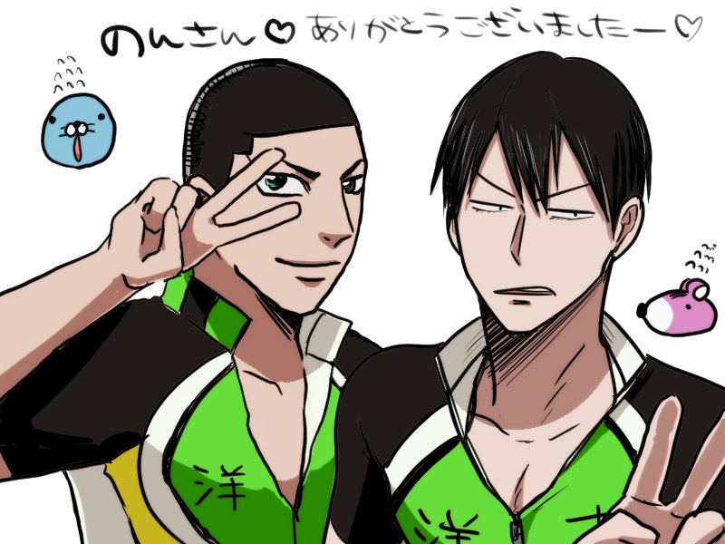 そうそうこの間クレのんさんにお会いした時におねだりしてシンゴくんとぼのぼの描いてもらったんだぜ~!!!はっはーいいだろいいだろ!!☺☺☺✌にしてものんさんの線の引き方迷いがなく速いので生で見れて感激でしたぜ・・・!