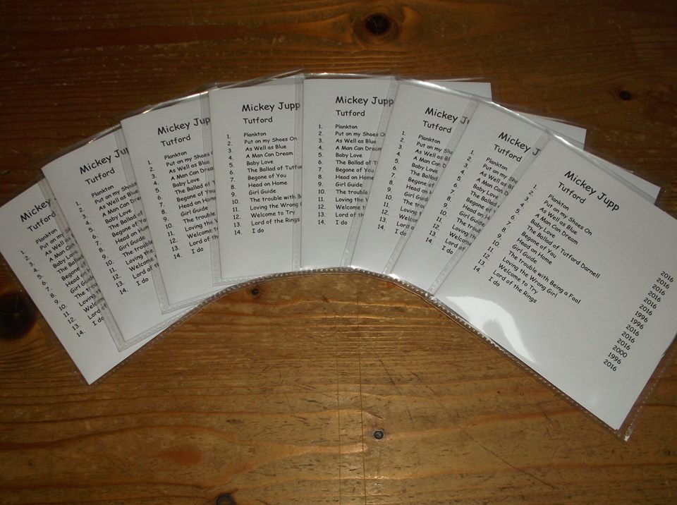 New self released CD 'Tutford' now available, 14 previously unreleased songs - see Facebook &gt; Fans of Mickey Jupp