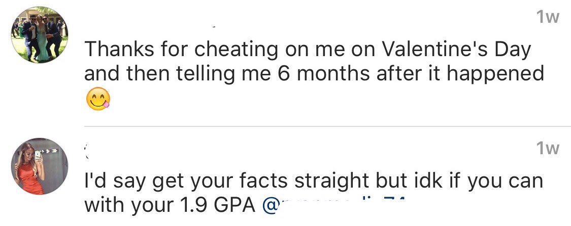 SavageAuston34's tweet photo. Nothing like a girl roasting her ex on Instagram https://t.co/D8gXZNKg3m