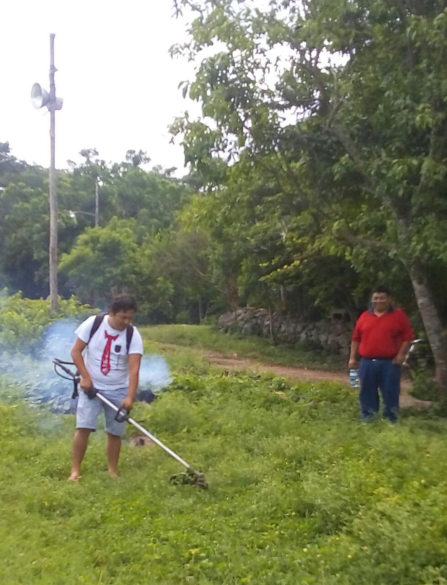 RedJovenesFCP's tweet photo. Apoyando en la limpieza de la comunidad de tabi. #JovenesTrabajandoTodoElAño
#LaUnionHaceLaFuerza 
@betoborge https://t.co/TzBkzIpCxi