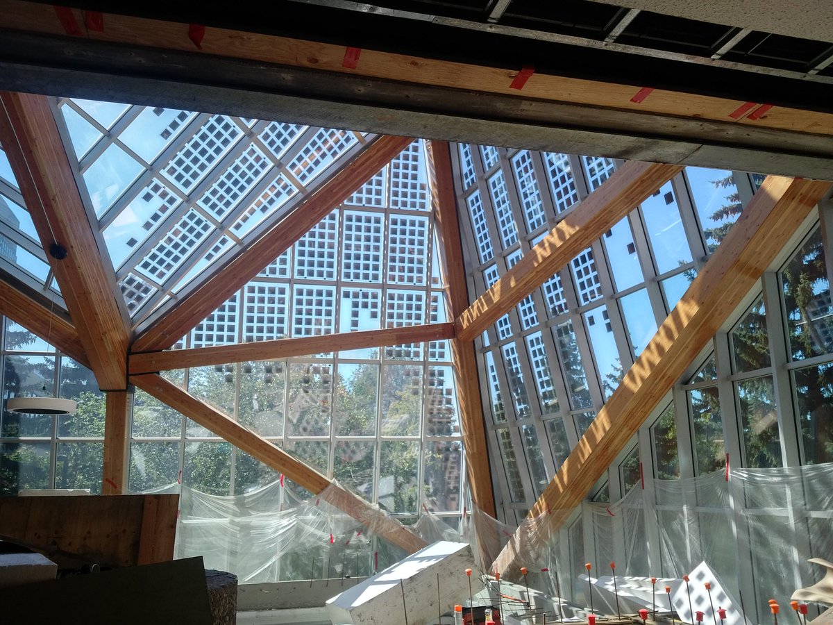 UAlberta EMSO on Twitter "New view of the ALES atrium in UAlberta's