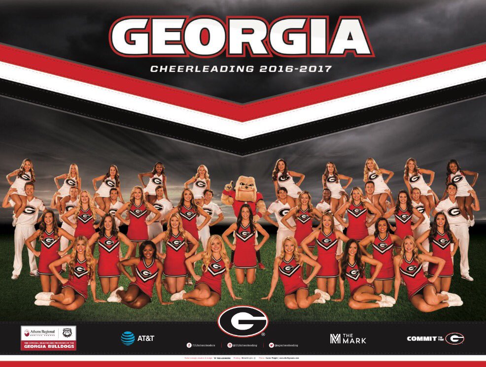 UGAcheerleading's tweet image. Introducing our 2016-17 poster! #GoDawgs