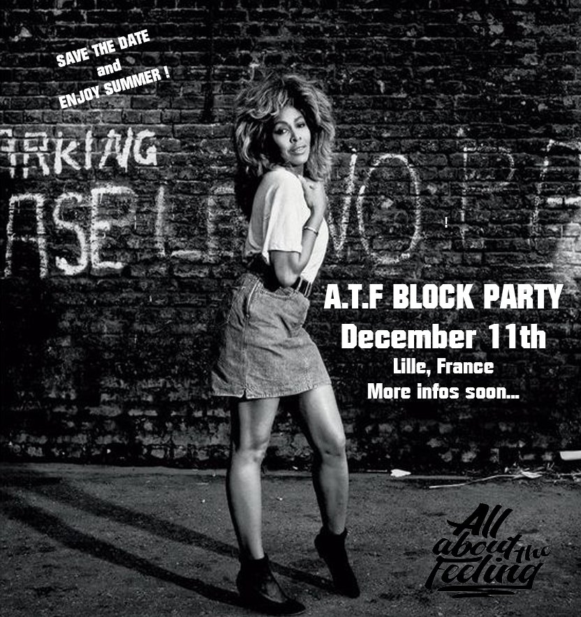 AtfCollective's tweet image. Save The Date for our block party on Dec. 11th in @Lillemaville ! More infos coming soon. #BlockParty #DanceEvent