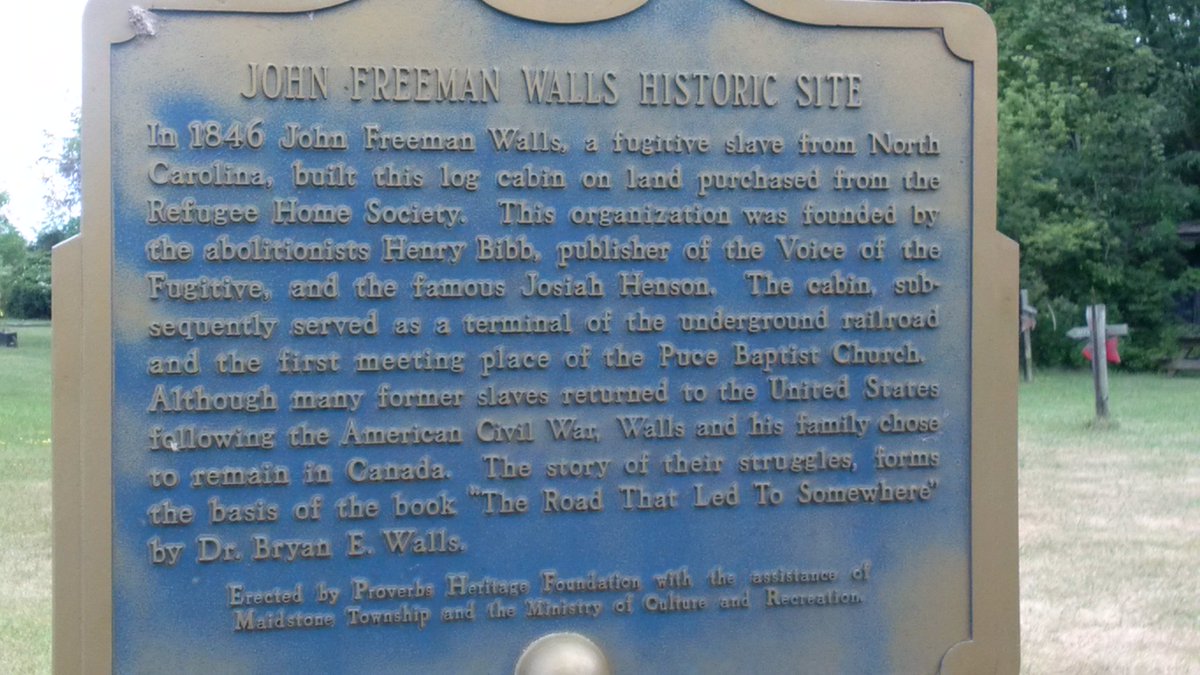mikekirkopoulos's tweet photo. Enjoyed tour of John Freeman Walls Historic Site yesterday. #AMO2016. Thank you to Dr. & Anna Walls. https://t.co/a28daUbWbg