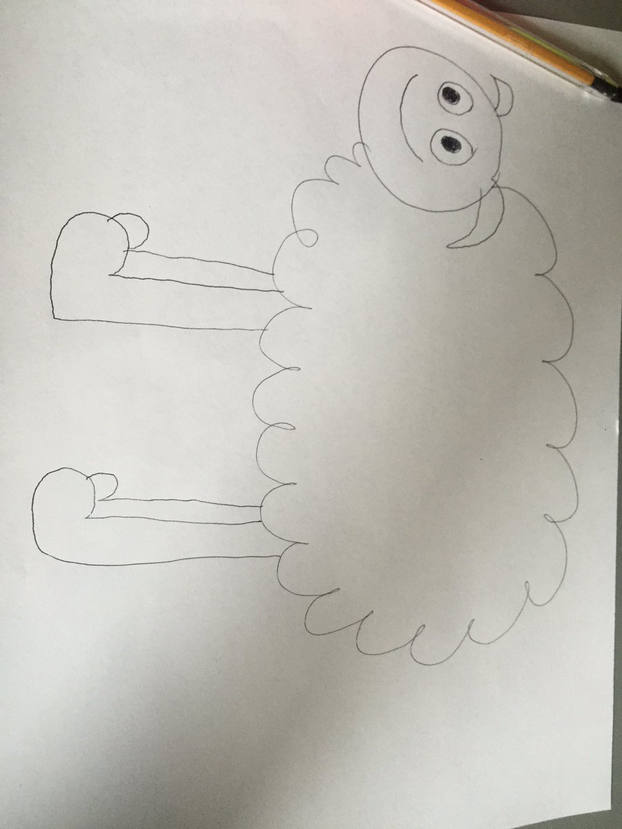 israel_dossiete's tweet image. #HPCCM #DibujameunaOvejita