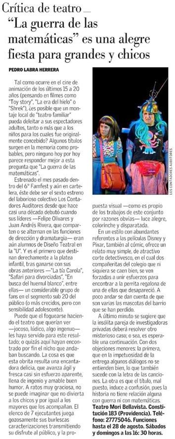 TeatroMori's tweet photo. ¿Un montaje local de teatro familiar que pueda deleitar a sus espectadores adultos, tanto o más que a los niños? https://t.co/m3BXwjz1m2