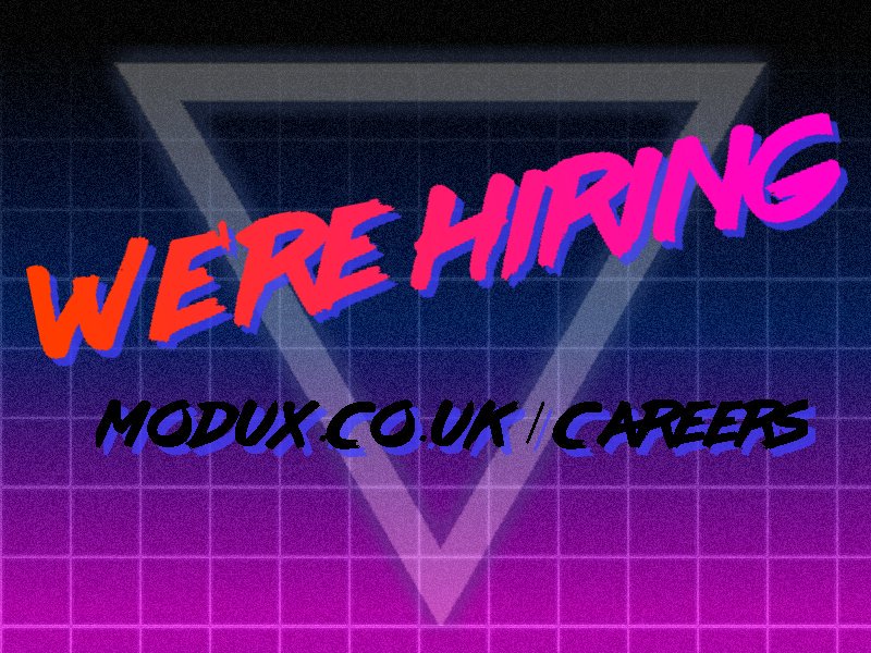 moduxlabs's tweet photo. We're hiring into cyber security and dev roles in the UK
https://t.co/NLsSr44sG3
#infosesc #bristol #ukdev #devjobs https://t.co/R6VJigp7wQ
