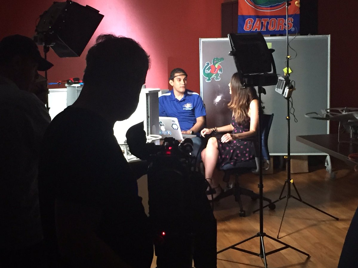 UFWertheim's tweet photo. Behind the scenes: filming brain drones for @DiscoveryCanada! https://t.co/lm7437K03d