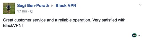blackVPN's tweet photo. Thanks for the kind review of #blackVPN https://t.co/eLYJS9Nu7K https://t.co/MDLArbkYHJ