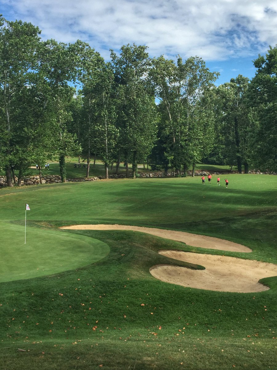 Great shot of #14 from the weekend! #golfcourse #grovecityoh