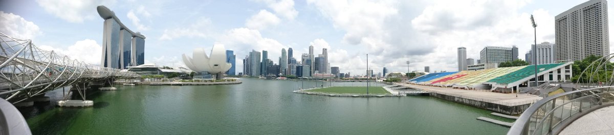 slim168's tweet photo. Paranomic shot of Marina Bay https://t.co/IG6cQ0lG1i