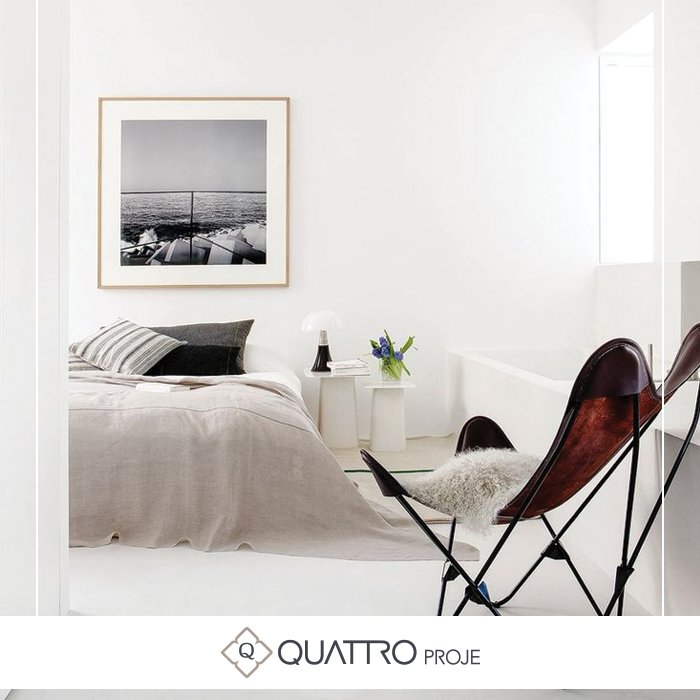 Minimal dekorasyonlar hem çok daha uzun süre derli toplu kalabilir, hem de çok daha kolay temizlenebilir.
#quattro