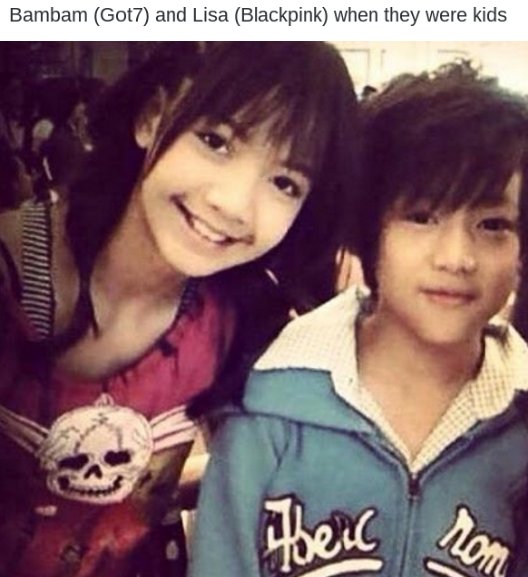Omg Bambam And Jackson Took A Pic With Lisa S Mom Celebrity Photos Videos Onehallyu
