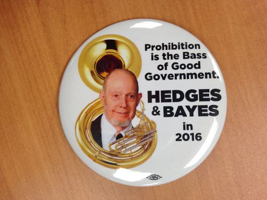 Do your part this November to stop the evil prohibition agenda! #NeverHedges #HaveADrink2016 #DrinkTheVote