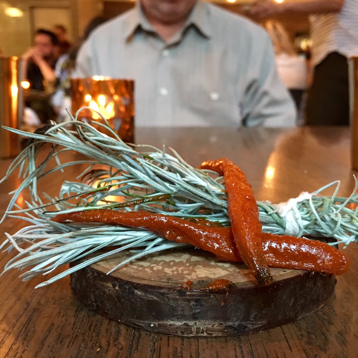 MyEdibleAdvice's tweet photo. Still dreaming about the chewy carrots from last night's @elementapnw vegetable dinner @CafeMedina #elementapnw https://t.co/z4ferHI01q