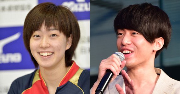 Yanatake 石川佳純選手とdj 松永 Creepy Nuts が似てることに気が付いてしまった オリンピック リオ16 卓球 Dmcjapan
