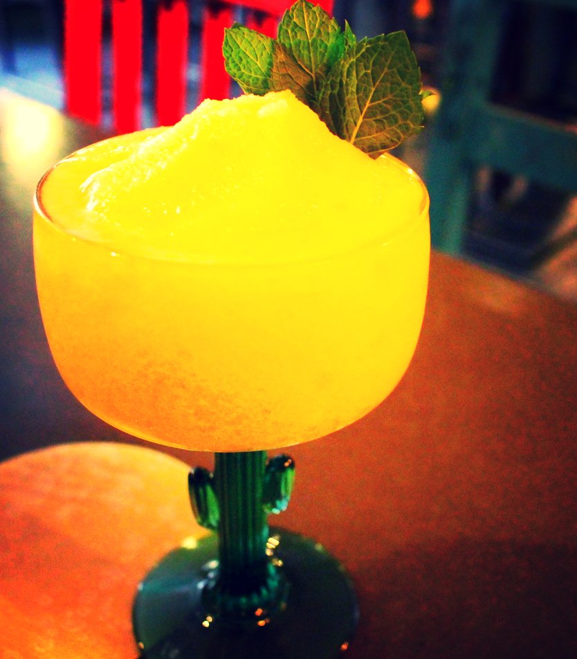 The_Basement_Ed's tweet photo. Enjoy a Passionfruit Tiki Mix whilst the sun is shining! Finally Summer in Edinburgh #summer #edfringe #cocktails https://t.co/Vieedh8VR1