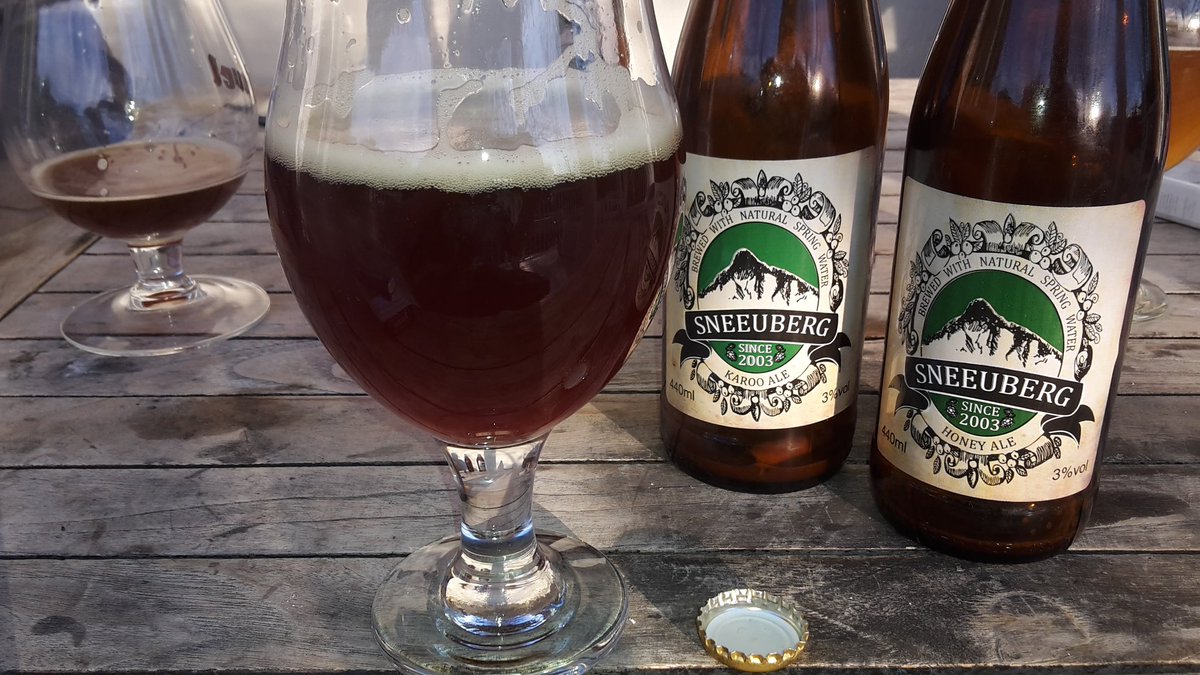 I had to check my file to see when I had Sneeuberg in the past: 6 years ago. I liked the honey ale most. Thx Rinus!