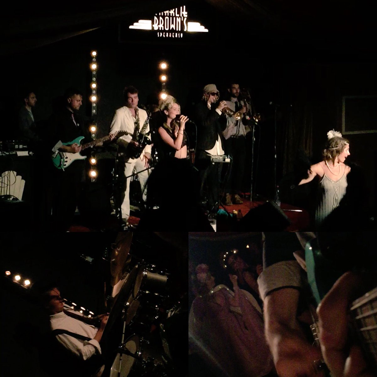 Had a great time laying down the funk at Charlie Brown's Speakeasy at #boomtownfair! 😎 #boomtown #boomtown2016