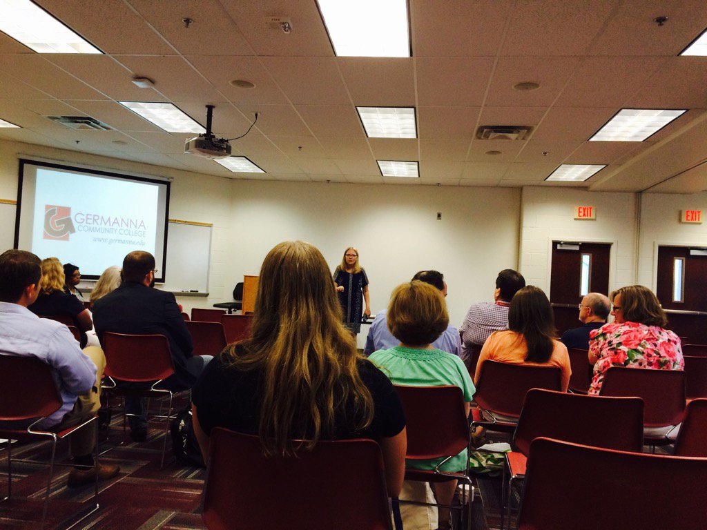 Wesante's tweet image. Arts and Sciences talking about #structuredpathways and #studentsuccess @germannacc