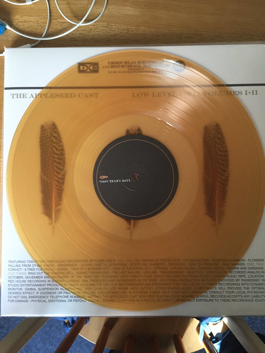 edils_Records's tweet photo. A classic arrived today. Triple LP. Been a fave for 15 years! @appleseed_cast @BigSchoolRecs https://t.co/Vp2AxwpYSp