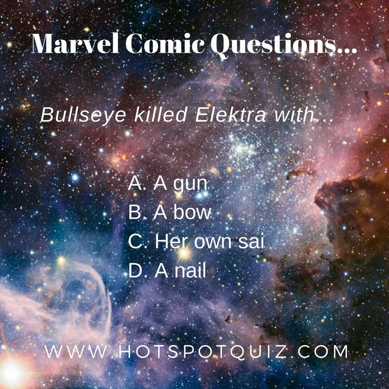 HotSpotQuiz's tweet photo. #MarvelComics #SuperHeroes #QuizQuestions #Fingulation
https://t.co/q1OPf5Bwd0 &amp; https://t.co/0uSPwnhmlt RT https://t.co/RKuw0dxeka