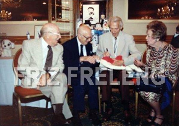 HopeFreleng's tweet photo. Animator #GrimNatwick was born on Aug 16, 1890
#FrizFreleng #WalterLantz Grim & #MaeQuestel (voice of #BettyBoop) https://t.co/Cf0V5nXs9S