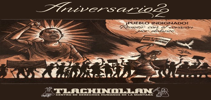 Coordinadora1DM's tweet photo. XXII Aniversario de @Tlachinollan  “¡Pueblo Indignado! Resistir con el corazón por delante” https://t.co/fiZ3p8HL3A https://t.co/ek27IprDfB