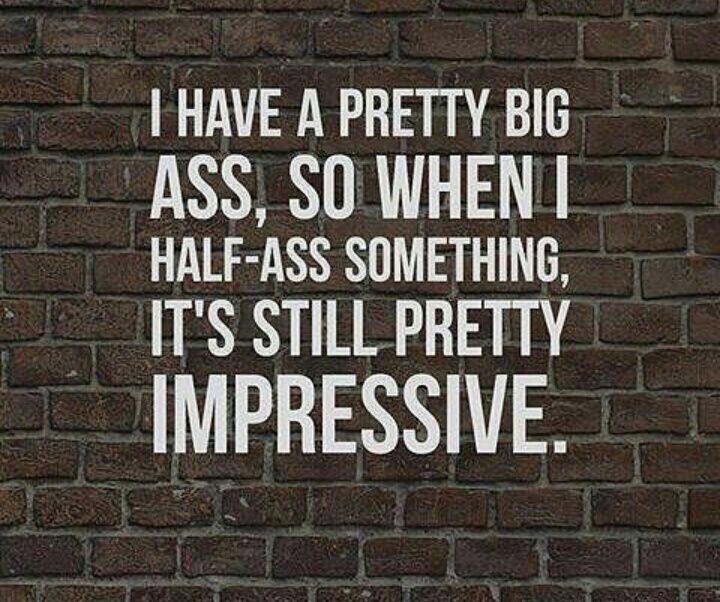 LanceSouter's tweet photo. I’m not usually a #halfasser but I do have a #bigass so that’s still #impressive #lolz #true #maplebutt #yup https://t.co/ClEUtNgzBy