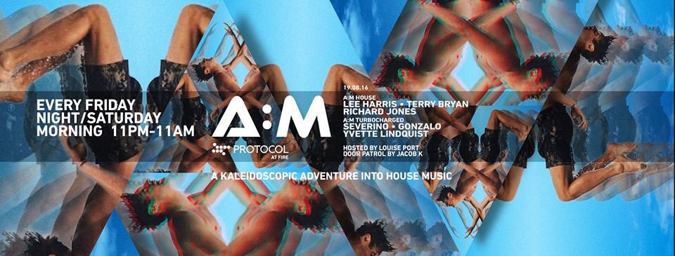 A:M this Friday night - <a href="/louisecport/">Louise Port</a> <a href="/JacobDancer/">Jacob Koslowsky</a> @terry__bryan <a href="/leeharrisdj/">Lee Harris</a> <a href="/GonzaloRivas/">Gonzalo Rivas</a> <a href="/DJYvette/">Dj Yvette Lindquist</a> <a href="/SeverinoDj/">Severino Panzetta</a>