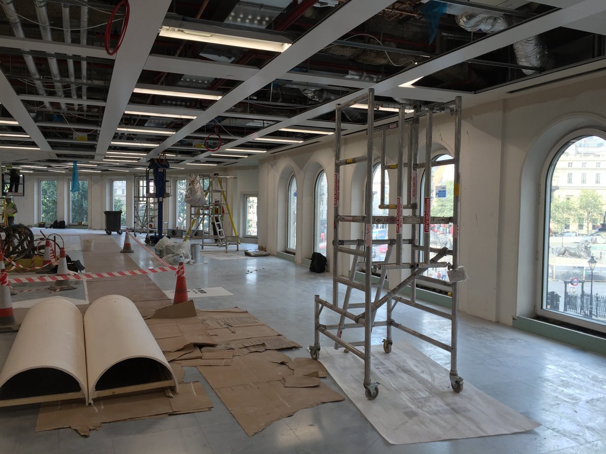 EdBetts's tweet photo. Refurb underway at One Strand | 1st floor grade A office space | Sept 16 | c.26,490 sq ft https://t.co/fI3f1TInzl https://t.co/M5PNEQjVZR