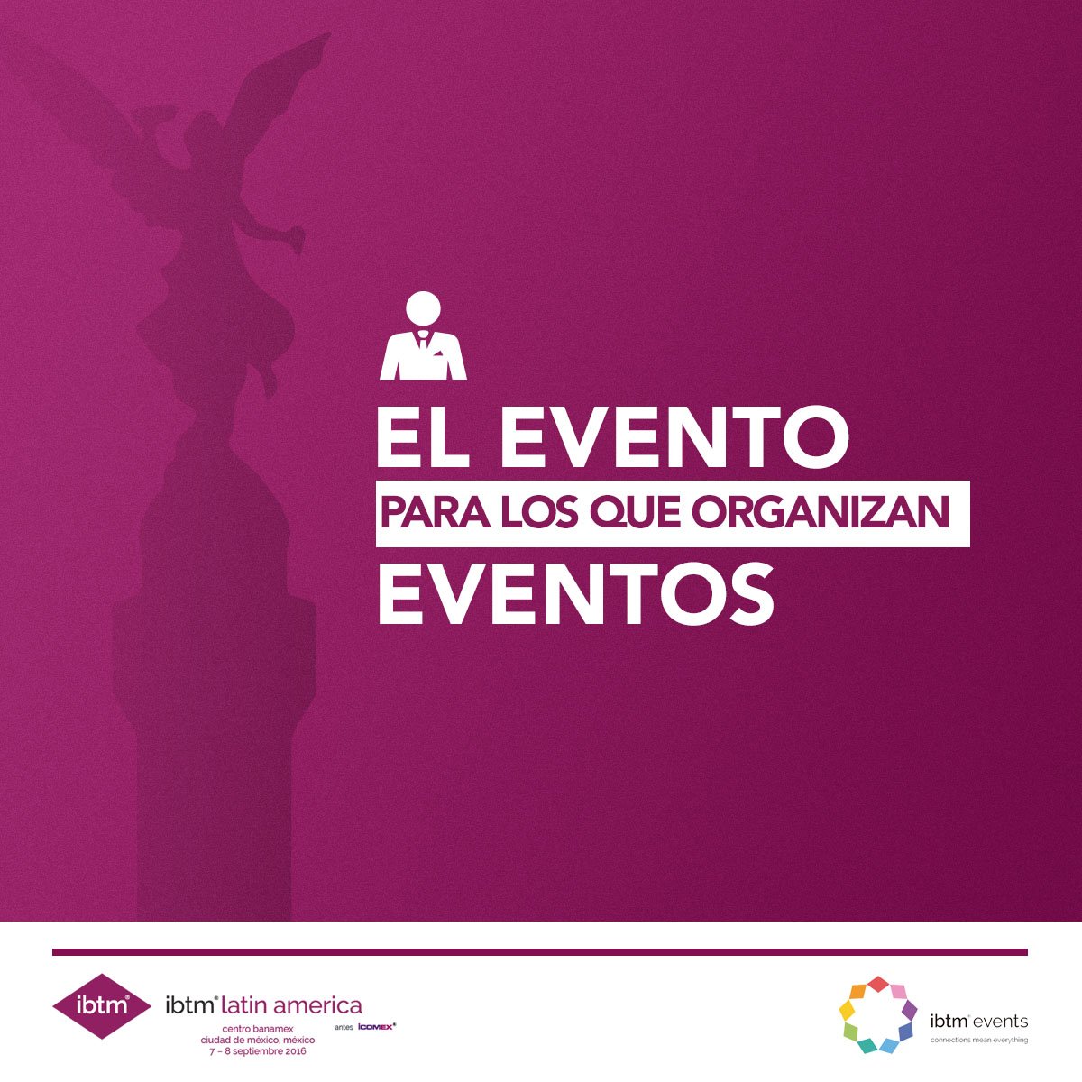 IBTMAmericas_Es's tweet photo. ¿Te encanta la organización de eventos profesionales? Entonces #ibtmlatam es para ti. https://t.co/AifY7O0rwZ