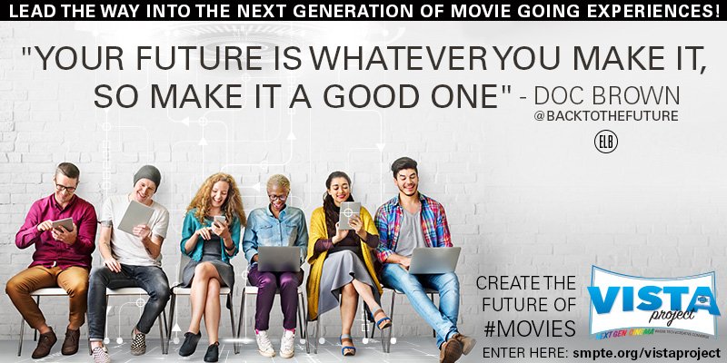 TheVistaProject's tweet photo. #TuesdayMotivation join us and help Create the Future of #movies https://t.co/uXLSSiOTHj https://t.co/8kn9mLeoiT