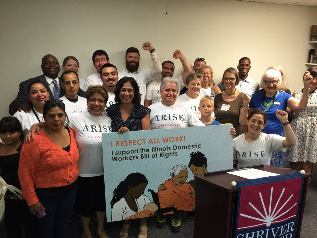 #Domesticworkers are now recognized as a workforce in IL <a href="/shrivercenter/">Shriver Center on Poverty Law is on BlueSky!</a> @SenSilverstein <a href="/repcurrie/">Barbara Flynn Currie</a> @