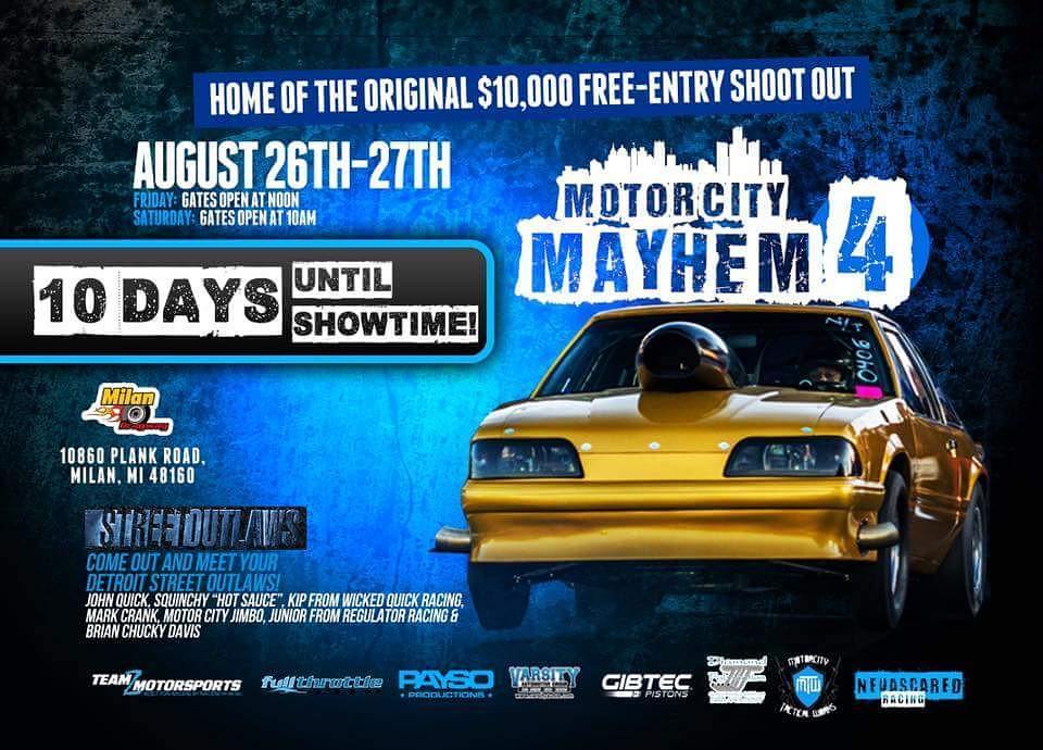 BENTLEY_UNIQUE's tweet photo. 10 DAYS!!! #MM4 #PAYSOPRODUCTIONS @paysoproductions @milandragway https://t.co/P44OlkUBbf