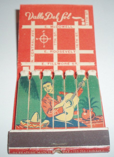 Came across these amazing matchbooks: bit.ly/2aYQn1f