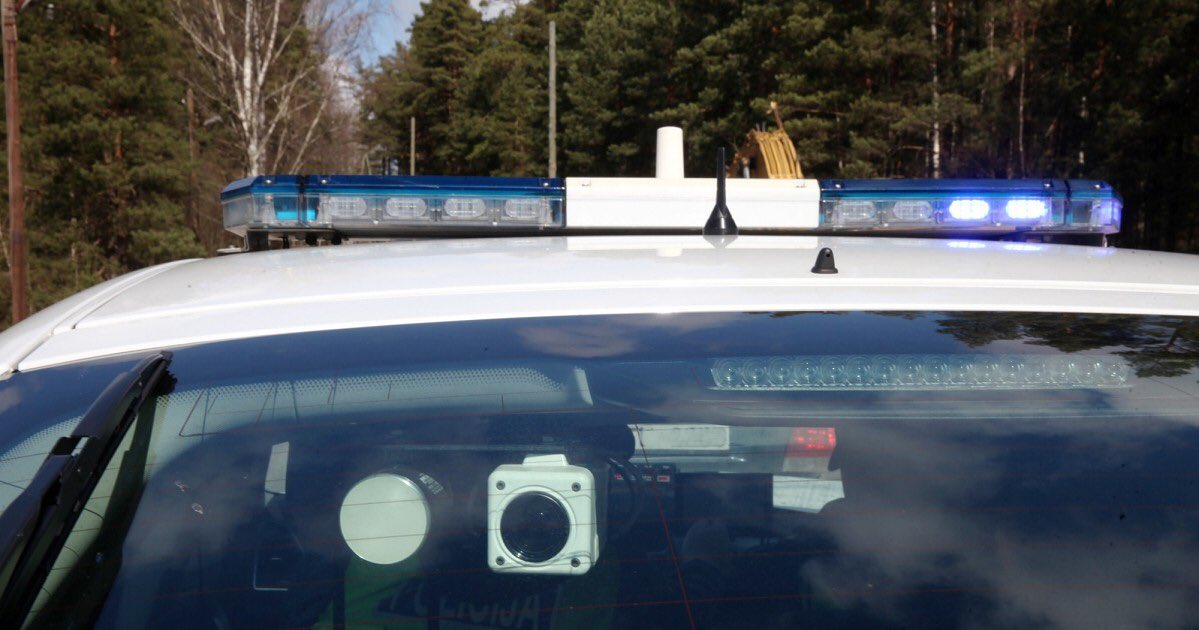 BusaJoki's tweet image. Pilnīgi visus operatīvos policijas auto, esam aprīkojuši ar CCTV kamerām, tās ir jaunas, un filmē 360 grādu riņķī!