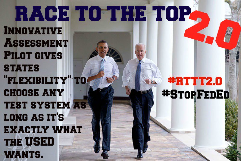 StopFedEd's tweet image. Because bribing states into complying worked the first time #RTTT2.0 #StopFedEd #CommonCore