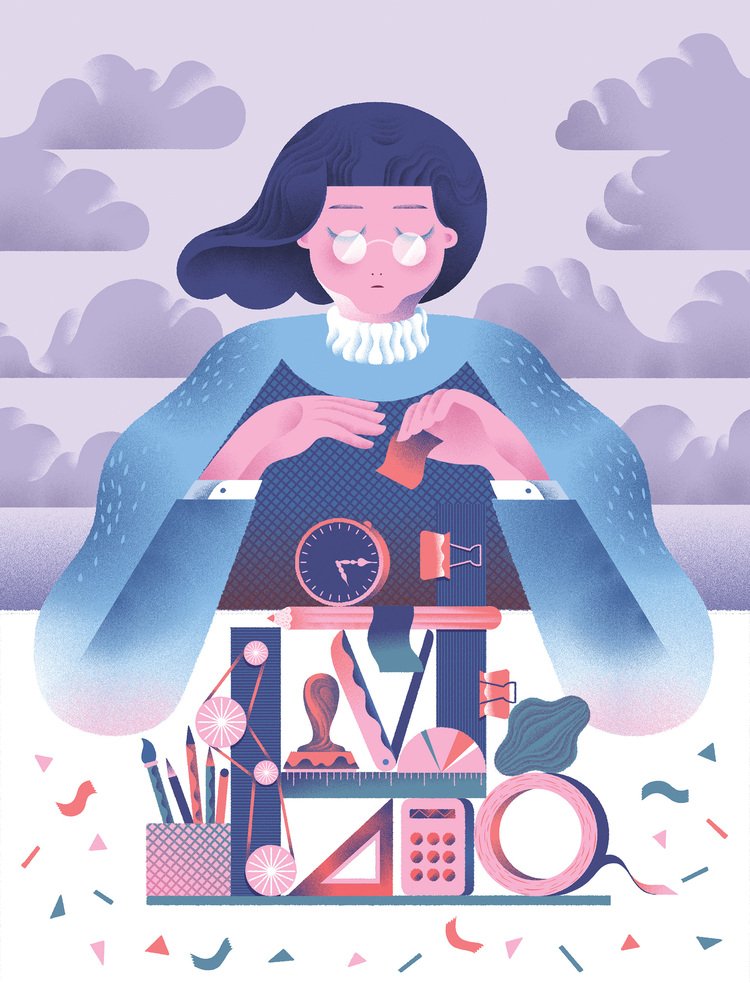 inkygoodness's tweet image. Illustrator Marina Munn reveals how to achieve 'visual clarity and readability' in an image bit.ly/marina-munn-ti…
