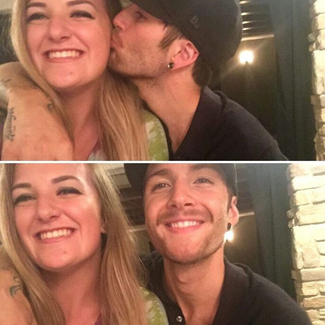 Emblem3Arg's tweet image. Drew asistió al cumpleaños de una fan el día sabado 06/08.