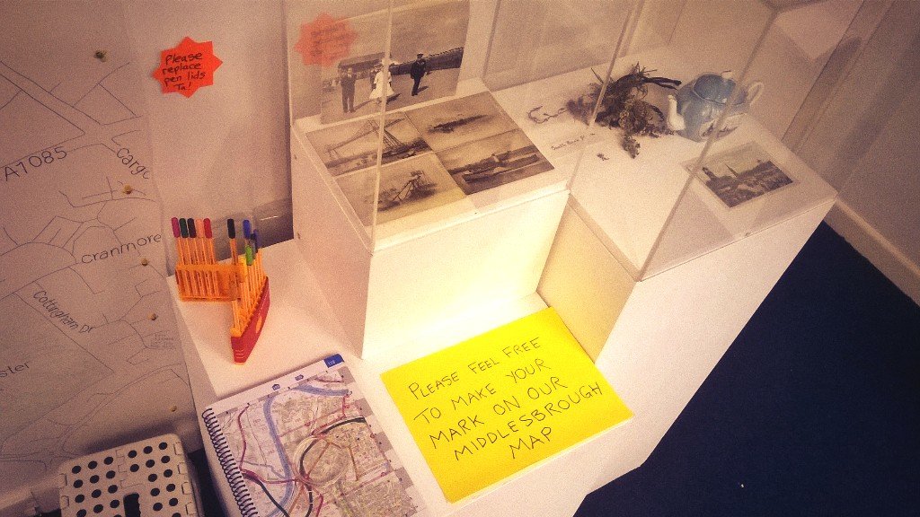 AET_Live's tweet photo. The #CaravanGallery is in #Middlesbrough, till 27th Aug. pop in  #PrideofPlace hub &amp; add your tale. #Teesside #UTB https://t.co/XYw1dfsNLh